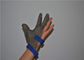 ถุงมือสแตนเลสป้องกันหอกมีดห้านิ้วสำหรับโรงฆ่าสัตว์
